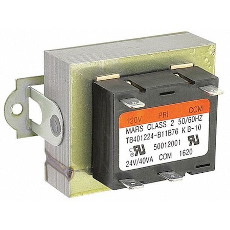 Transformer, 120V, 24V Primary, 40VA Second MPN:50012001