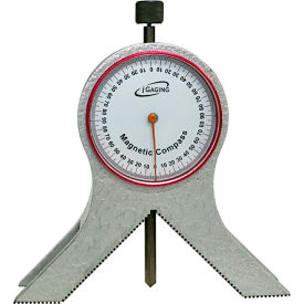 iGAGING® 360° Magnetic Dial Protractor with Center Punch Magnetic Legs 36-MP360