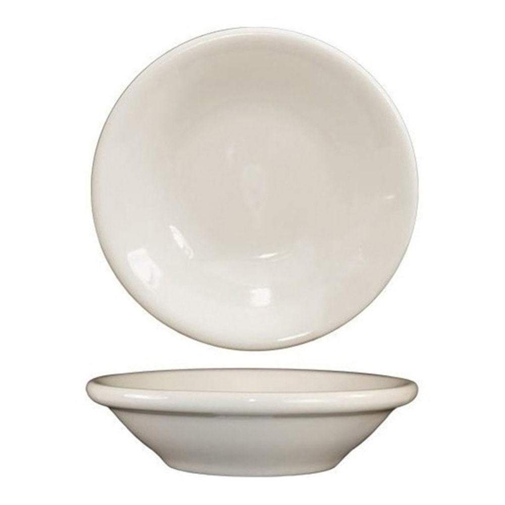 International Tableware Roma Stoneware Fruit Bowls With Rolled Edges, 4.5 Oz, White, Pack Of 36 Bowls MPN:RO-11