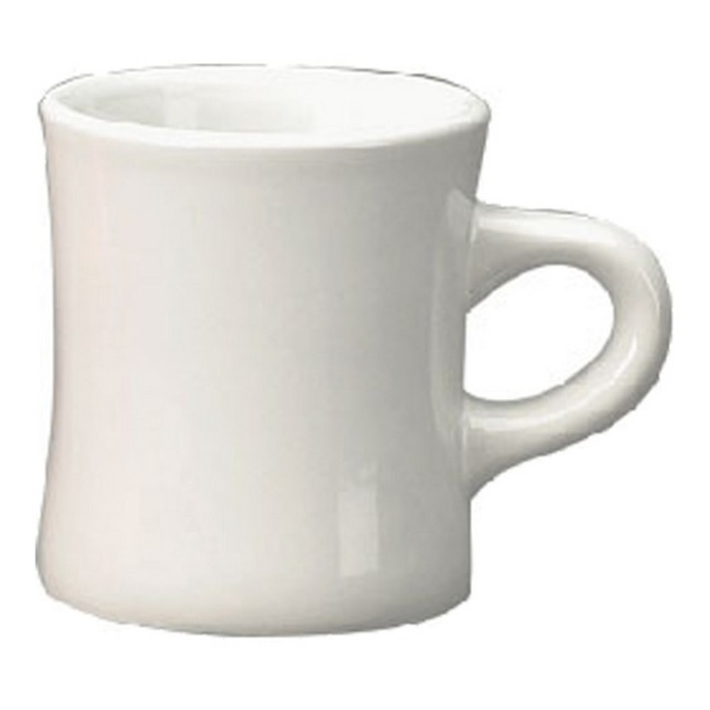 International Tableware Diner Mugs, 10 Oz, European White, Pack Of 36 Mugs MPN:82245-02