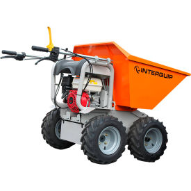 Quadro Mini Dumper 3/8 Cubic Yard 1000 lb. Capacity Orange Q450G