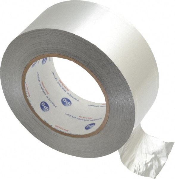 Silver Aluminum Foil Tape: 60 yd Long, 2