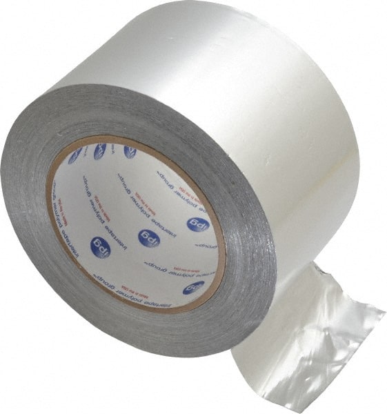 Silver Aluminum Foil Tape: 60 yd Long, 3