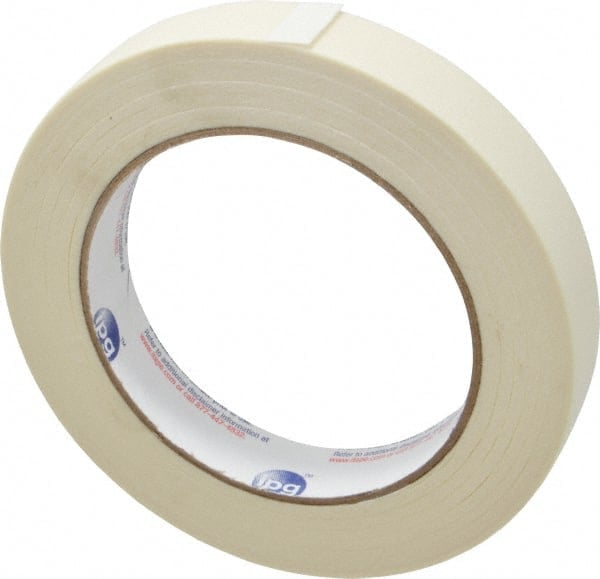 Masking Tape: 18 mm Wide, 60 yd Long, 5 mil Thick, White MPN:PG500.15