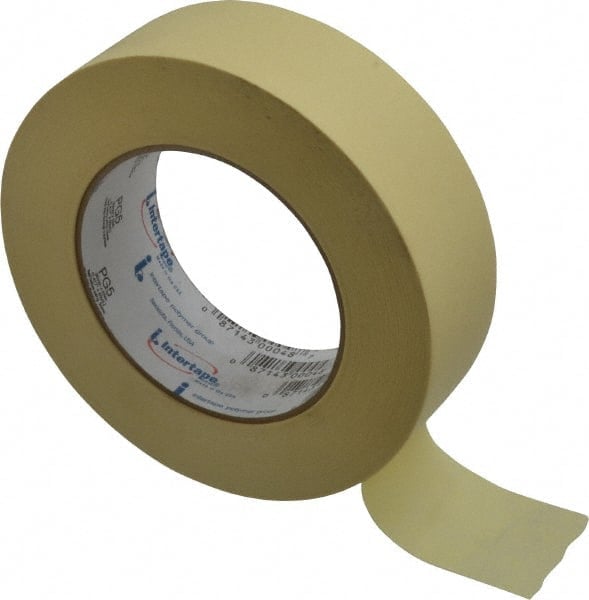 Masking Tape: 36 mm Wide, 60 yd Long, 6.3 mil Thick, Tan MPN:PG5...129R