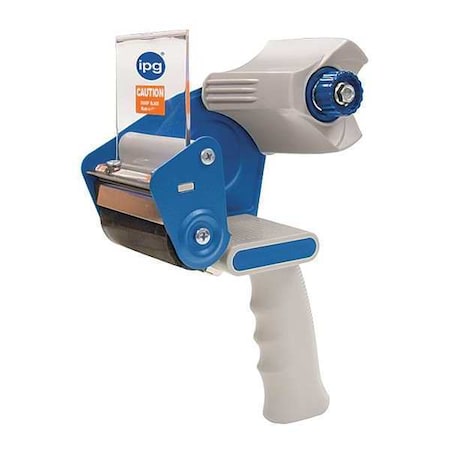 Hand And Desk Dispensers, 3 1/2 in Max. Tape Width. 5 3/4 in Tape Core Dia, Pistol, Plastic, Grey MPN:1970