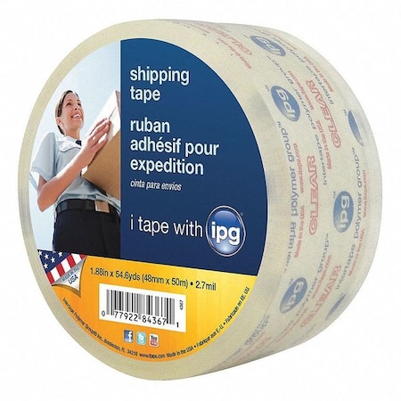 Storage Tape, Clear 1.85mil 48mmx50m, PK16, 1.89
