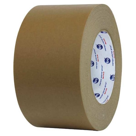 Packaging Tape, 24 mm W x 54 4/5 m L, 7.2 mil Thick, Kraft, Synthetic Rubber Resin Adhesive, 36 PK MPN:71598G