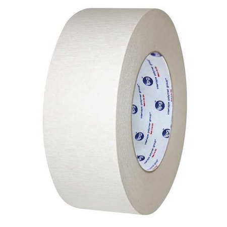 Double-Coated Tape, 48mm W, 95 mil, Natural Rubber/Resin (Adhesive), PVC (Backing) MPN:72804