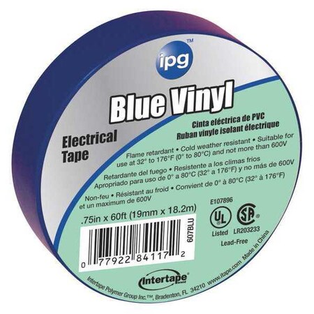 Electrical Blue .75X60 Plan, Pk120 MPN:85831