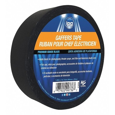 Gaffers Tape, Matte, 72mmx50m, PK16 MPN:GAFFERS TAPE