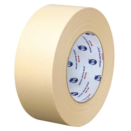 Masking Tape, 24 mm W x 54 4/5 m L, 6.3 mil Thick, Tan, Rubber Adhesive, 36 PK MPN:PG5...128G