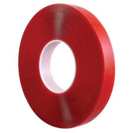 Double-Coated Tape, 1/2 in W, 36 yd L, 60 mil, Acrylic Foam, Double-Sided MPN:SGAFT