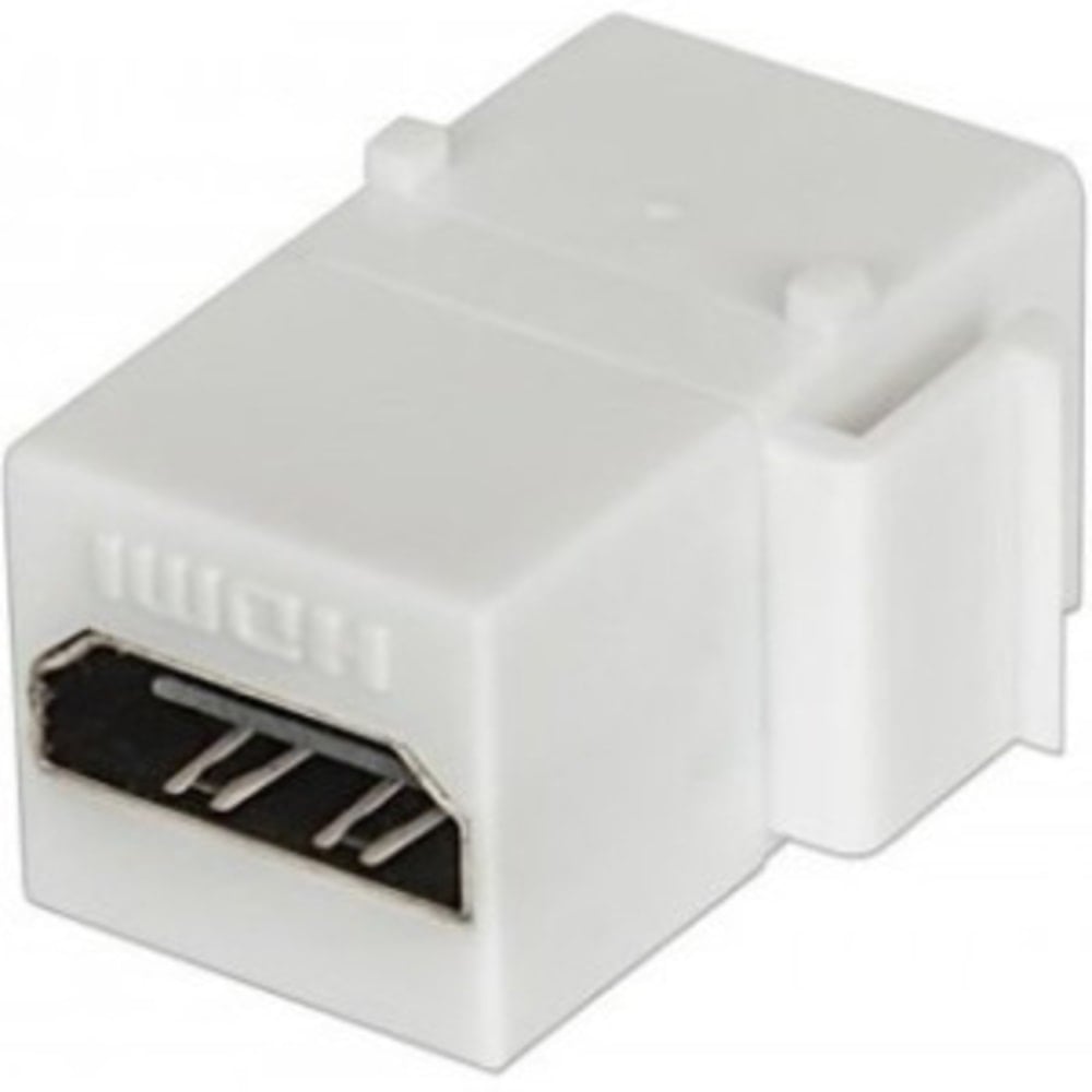 Intellinet HDMI Inline Coupler - Modular insert (coupling) - HDMI - white (Min Order Qty 8) MPN:771351