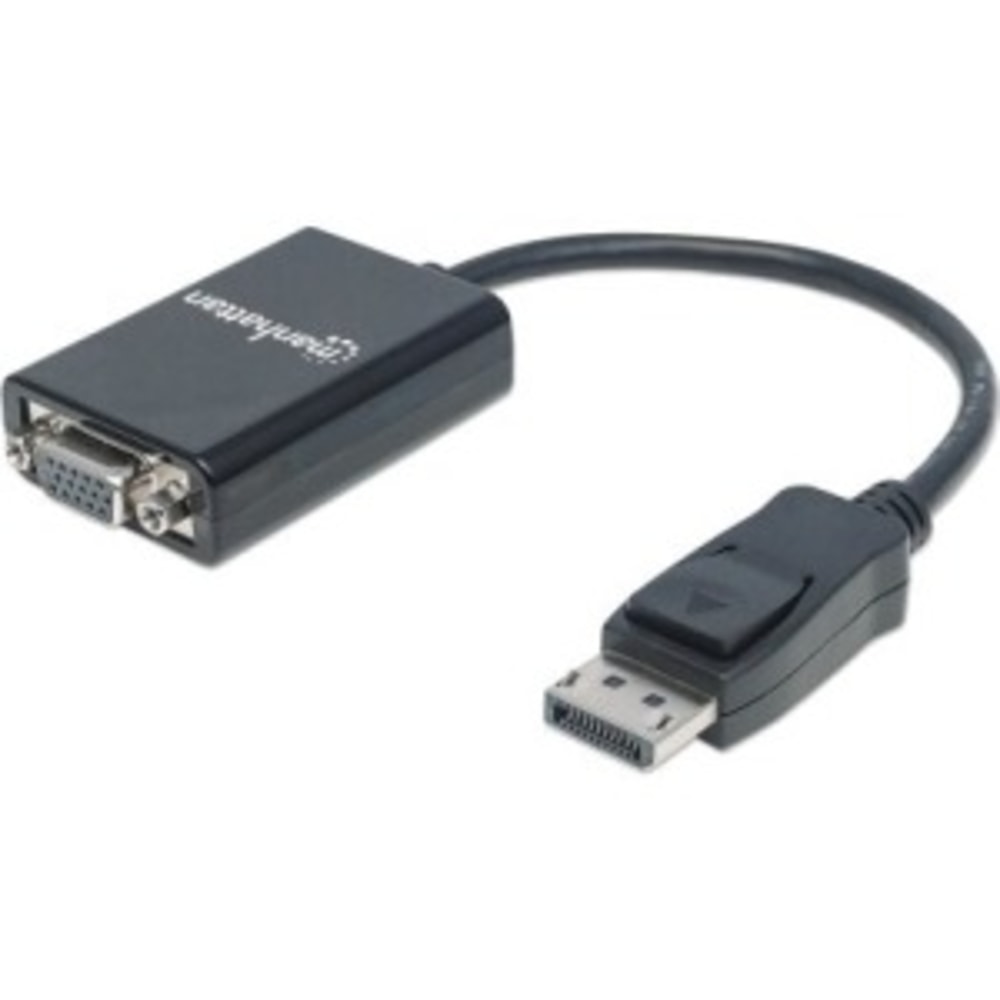 Manhattan DisplayPort to VGA Converter Cable - 5.91in DisplayPort/VGA Video Cable - 151962 MPN:151962