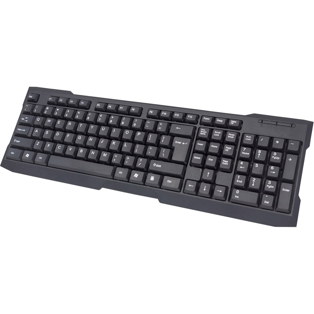 Manhattan 3434718 USB Enhanced Keyboard, Black MPN:155113
