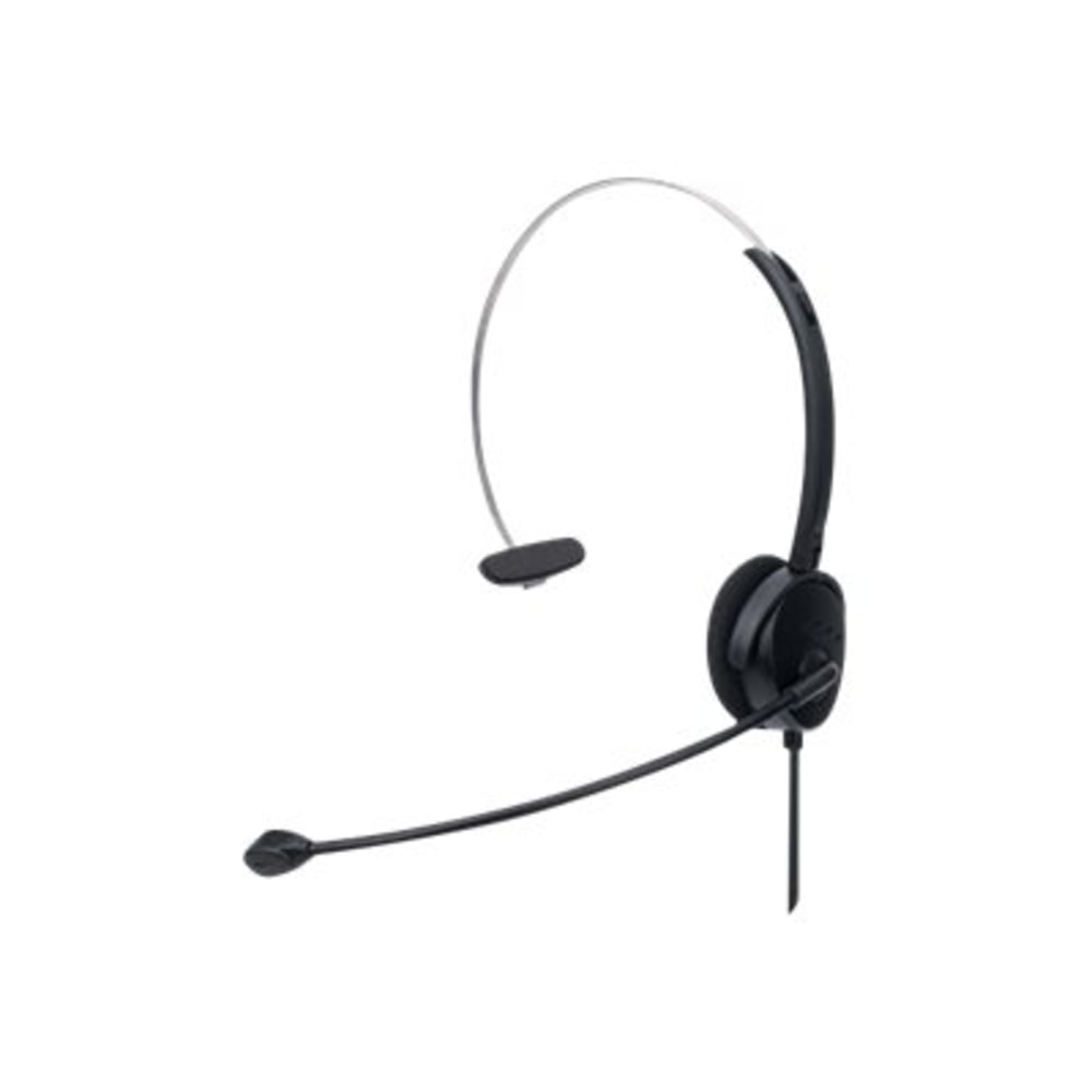Manhattan Mono On-Ear Headset (USB) (Clearance Pricing), Microphone Boom (padded) - 179867 MPN:179867
