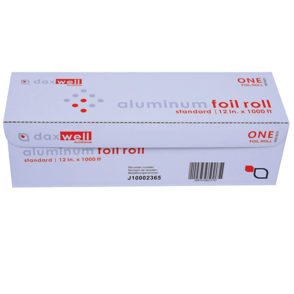 Standard Weight Foil Wrap Roll, 12in x 1, 000ft MPN:J10002365