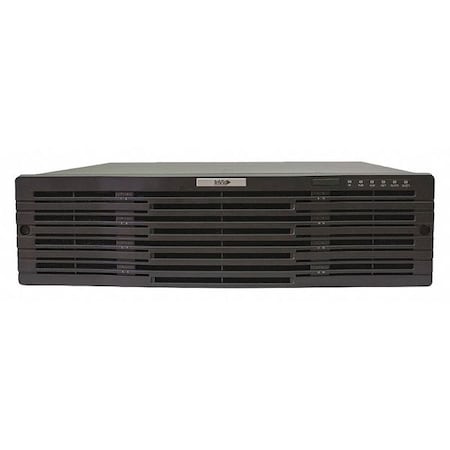 NVR, 4 TB, 64 IP Camera Inputs, 18-51/64