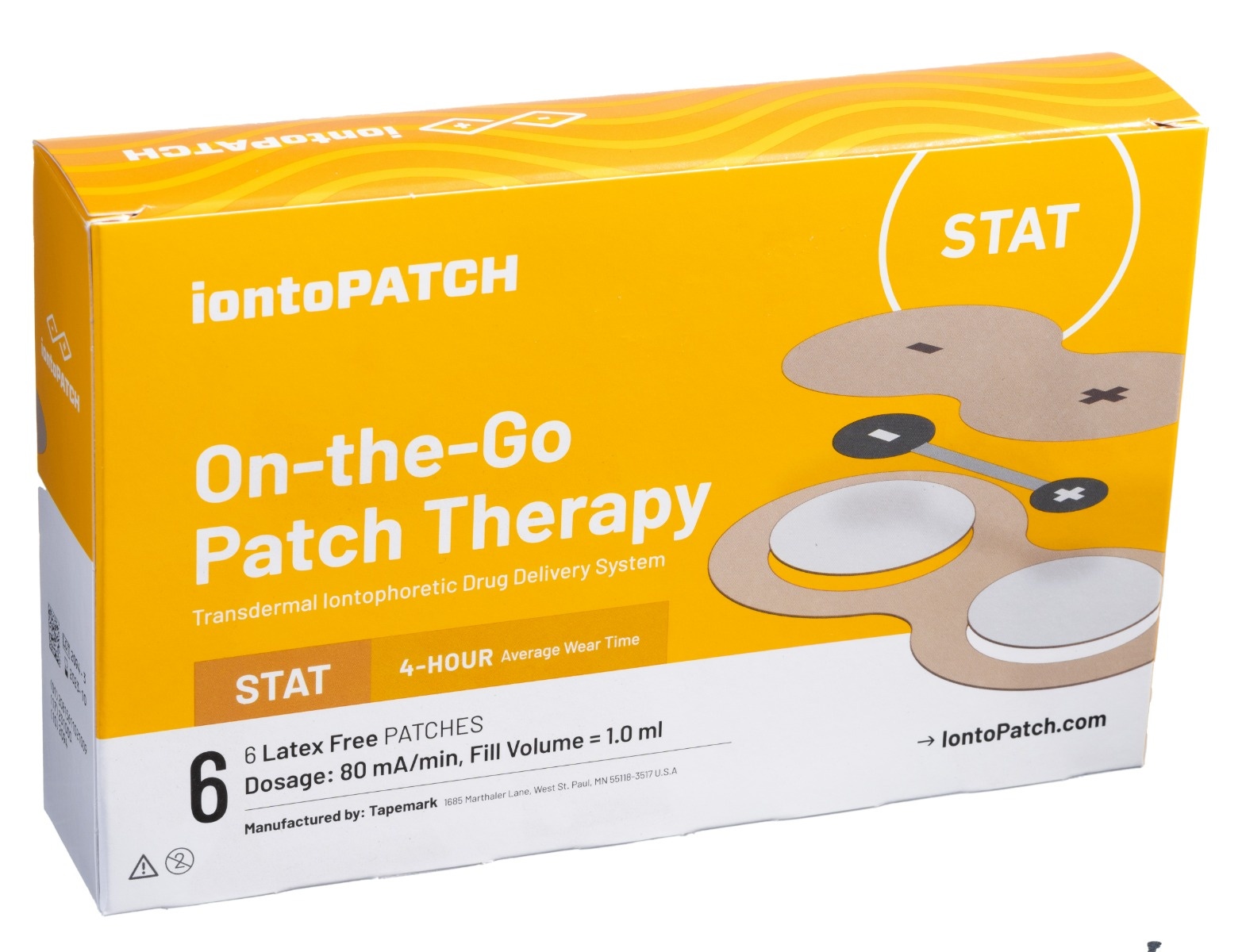 Example of GoVets Iontopatch brand