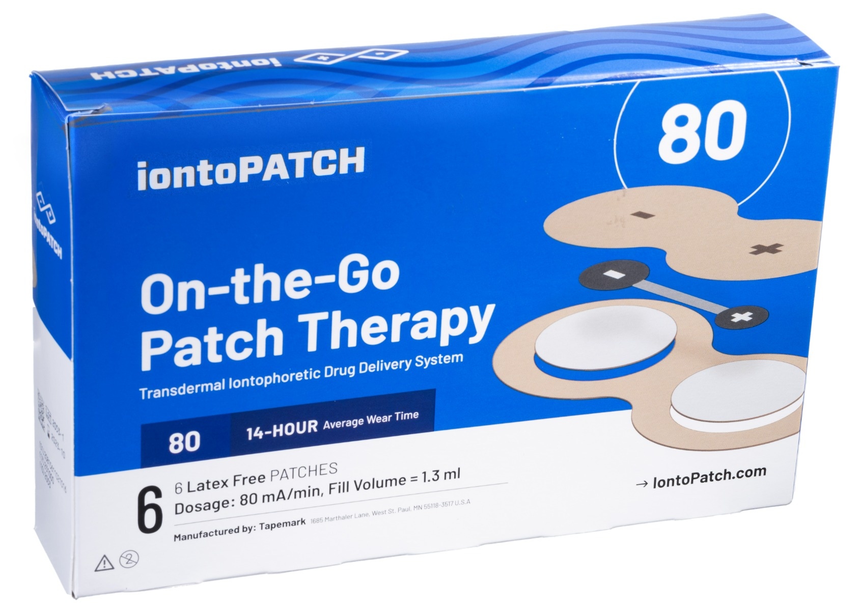 Example of GoVets Iontopatch brand