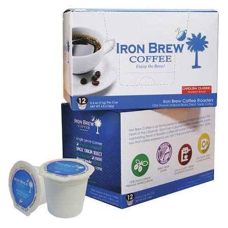 Coffee, 0.12 oz. Net Weight, Ground, PK12 MPN:C-1CT-12CSS