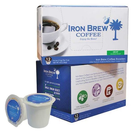 Coffee, 0.12 oz. Net Weight, Ground, PK12 MPN:C-1CT-12DCFSS