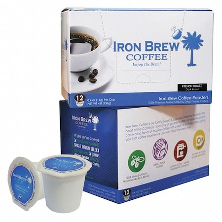 Coffee, 0.12 oz. Net Weight, Ground, PK12 MPN:C-1CT-12FRSS