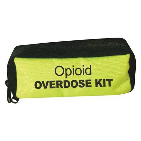 Overdose Bag, Nylon, 7 1/2 in L, 3 1/2 in W, Yellow MPN:36010-SY