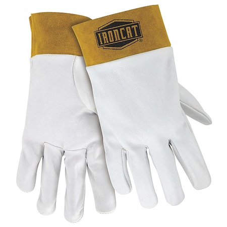 Welding Gloves, Safety Cuff, Straight Thumb, A Cowhide, S, 1 PR MPN:6140/S
