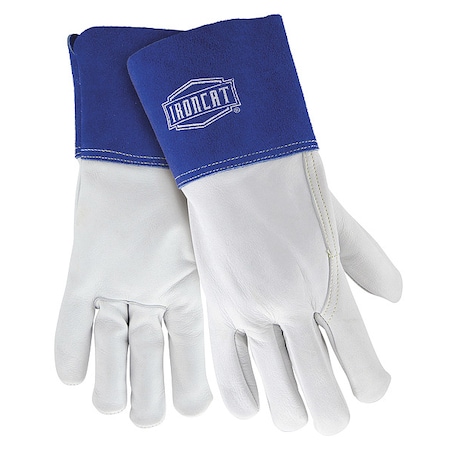 Welding Gloves, Gauntlet Cuff, Wing Thumb, A Cowhide, XL, 12 PK MPN:6142/XL