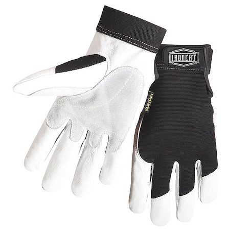 Welding Gloves, Hook-and-Loop Cuff, Wing Thumb, Premium Cowhide, L, 1 PR MPN:86552/L