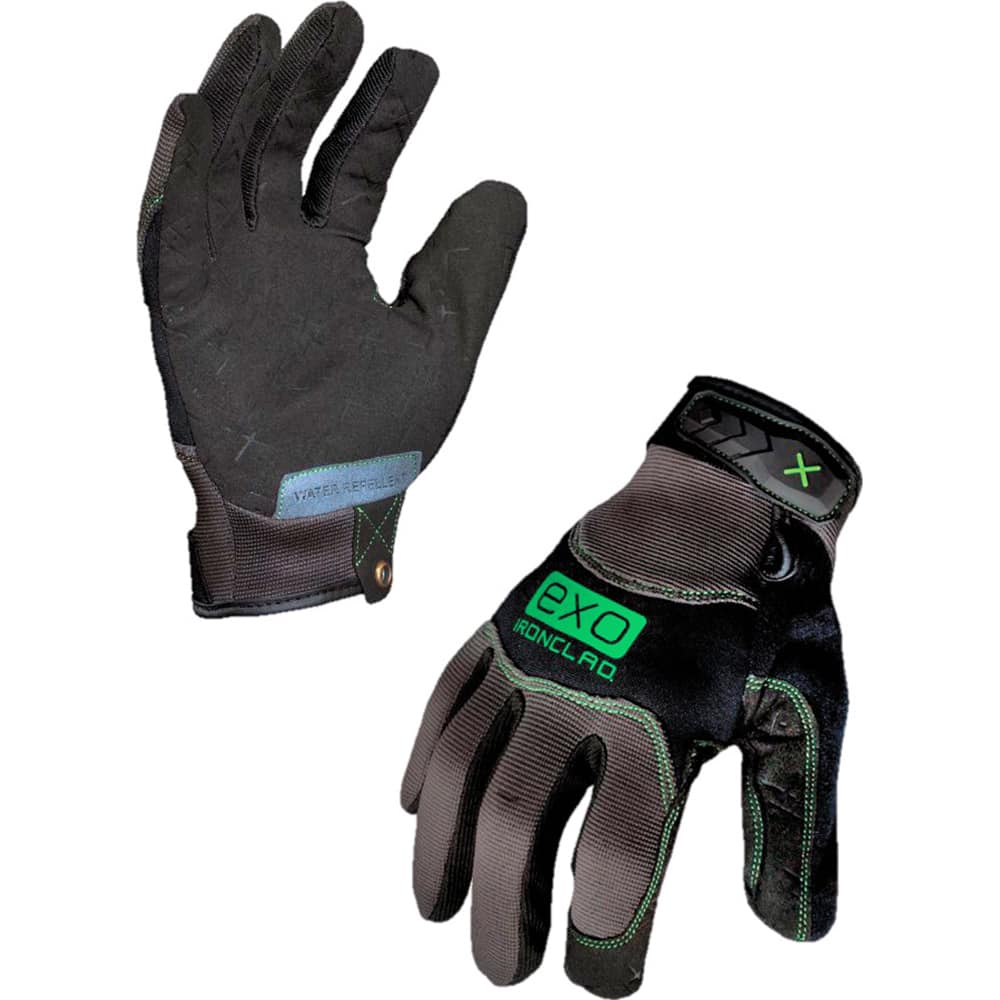 Cut-Resistant Gloves: Size Small, ANSI Puncture 2, Suede & Polyester Lined, Suede & Polyester MPN:EXO2-MWR-02-S