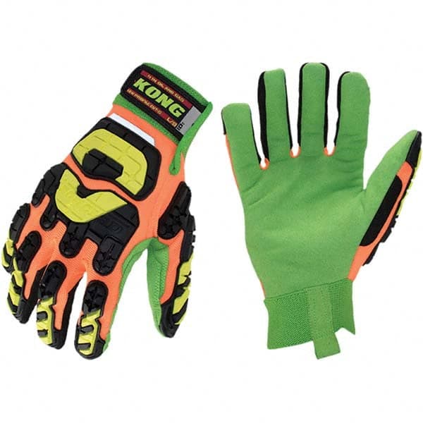 Cut-Resistant Gloves: Size Large, ANSI Puncture 5, Kevlar Lined, Kevlar MPN:LPI-CC5-04-L