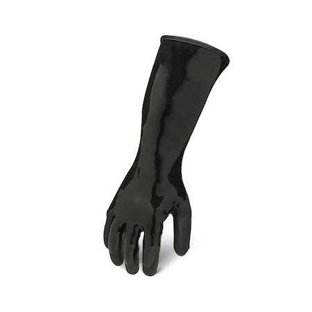 CHNP5 Chemical Resistant Gloves, Nitrile, PVC, 15 1/4 in L, Not Applicable, Black, 3XL, 1 PR MPN:CHNP5-07-XXXL