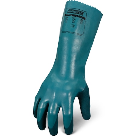 CHNT3 Chemical-Resistant Gloves, Glass, HPPE, Polyester, Spandex, HPPE, Not Applicable, 13 3/4 in L MPN:CHNT3-07-XXXL