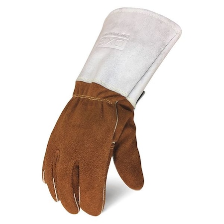 Welding Gloves, Safety Cuff, Wing Thumb, Cowhide, M, 1 PR MPN:EXO2-MWEL-03-M