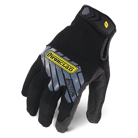 Command™ Mechanics Touchscreen Gloves, Nylon Palm, Polyester Back, M, Black MPN:IEX-MPRE-03-M