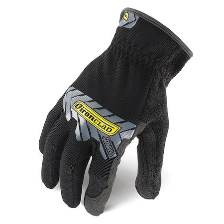 Command™ Mechanics Touchscreen Gloves, Nylon Palm, Polyester Back, S, Black MPN:IEX-MUG-02-S