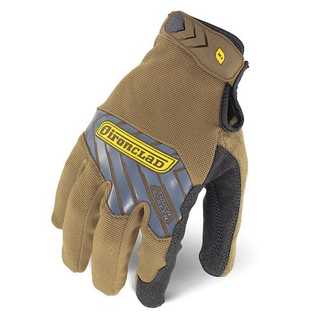 Command™ Mechanics Touchscreen Gloves, Nylon Palm, Polyester Back, XL, Brown MPN:IEX-PPG-05-XL