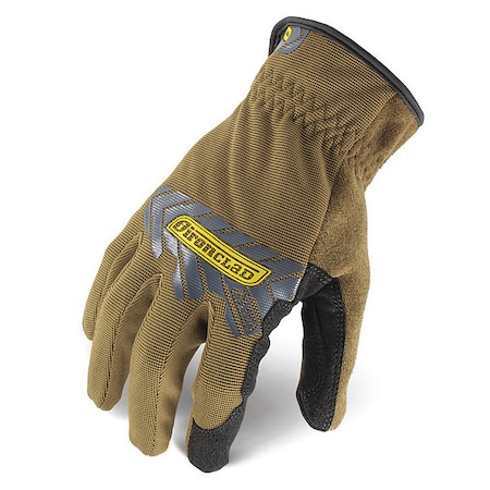 Command™ Mechanics Touchscreen Gloves, Nylon Palm, Polyester Back, 2XL, Brown MPN:IEX-PUG-06-XXL