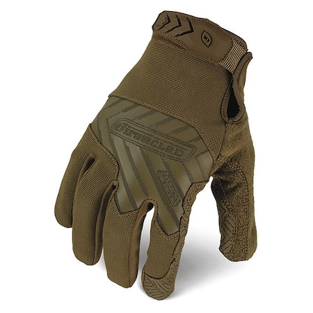 Tactical Touchscreen Glove, Silicone Palm, 9