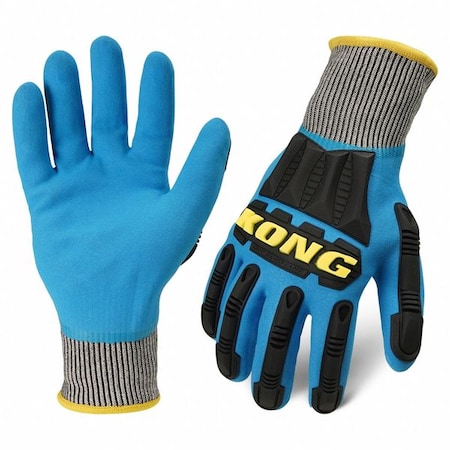 Knit Work Glove, Cut Level A7, Nitrile, Sandy, M 1 PR MPN:KKC5BWP-03-M