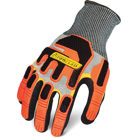 Knit Glove, Cut Level A1, Double Dipped, Nitrile, Sandy, L MPN:R-EXO-04-L