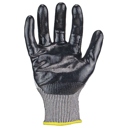 Knit Gloves, Cut Level A4, Dipped, Nitrile, Smooth, M 1 PR MPN:SKC4N-03-M