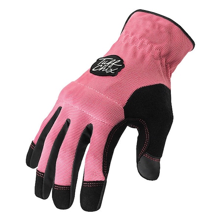 TCX Womens Glove, Synthetic Leather Palm, Pink MPN:TCX-21-XS