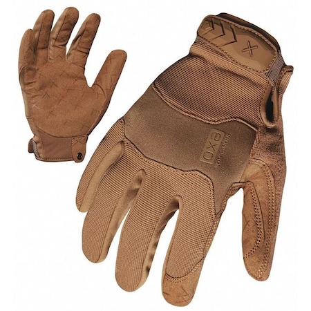 Tactical Pro Glove Touchscreen Brown Sz L MPN:EXOT-PCOY-04-L