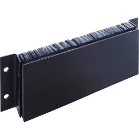 Ideal Warehouse Steel Faced Dock Bumper Rectangular 38Wx10H Black 22-6009