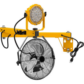 Ideal Warehouse® IDEALBrite™ LED Dock Light w/ Fan 40