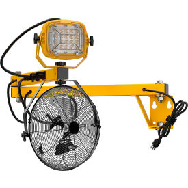 Ideal Warehouse® IDEALBrite™ HD LED Dock Light w/Fan 40